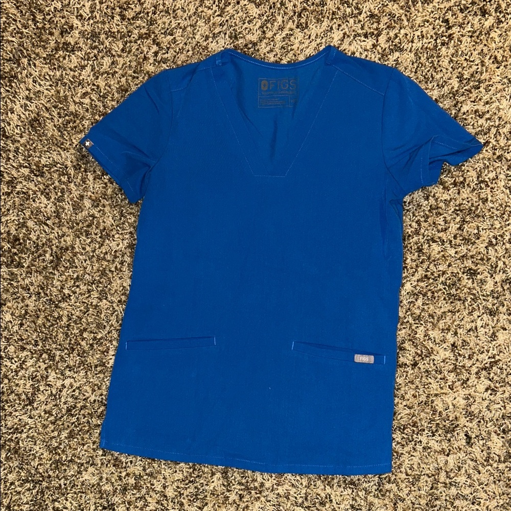 Figs Royal Blue Casma XXS